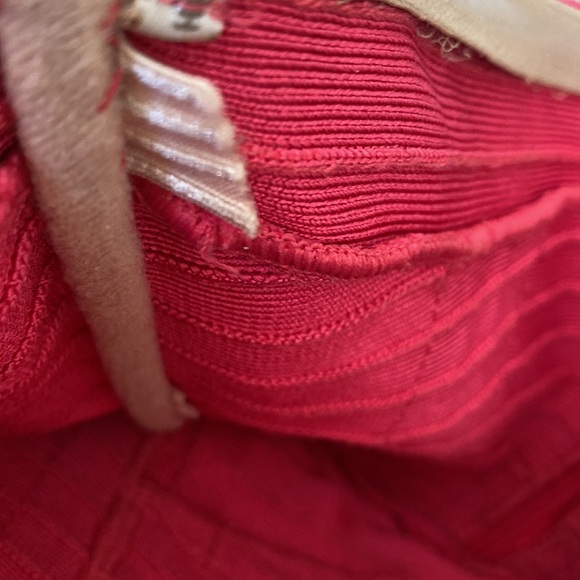 Authentic Herve Leger strapless hot pink Colby fuschia bandage size XS - Picture 3 of 4